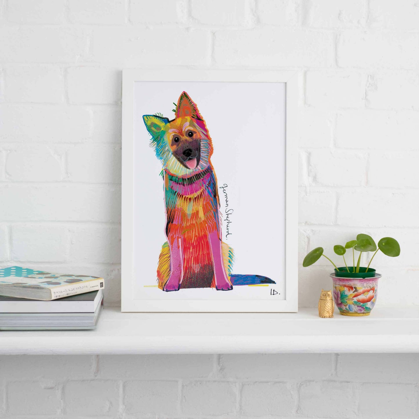 German Shepherd Print