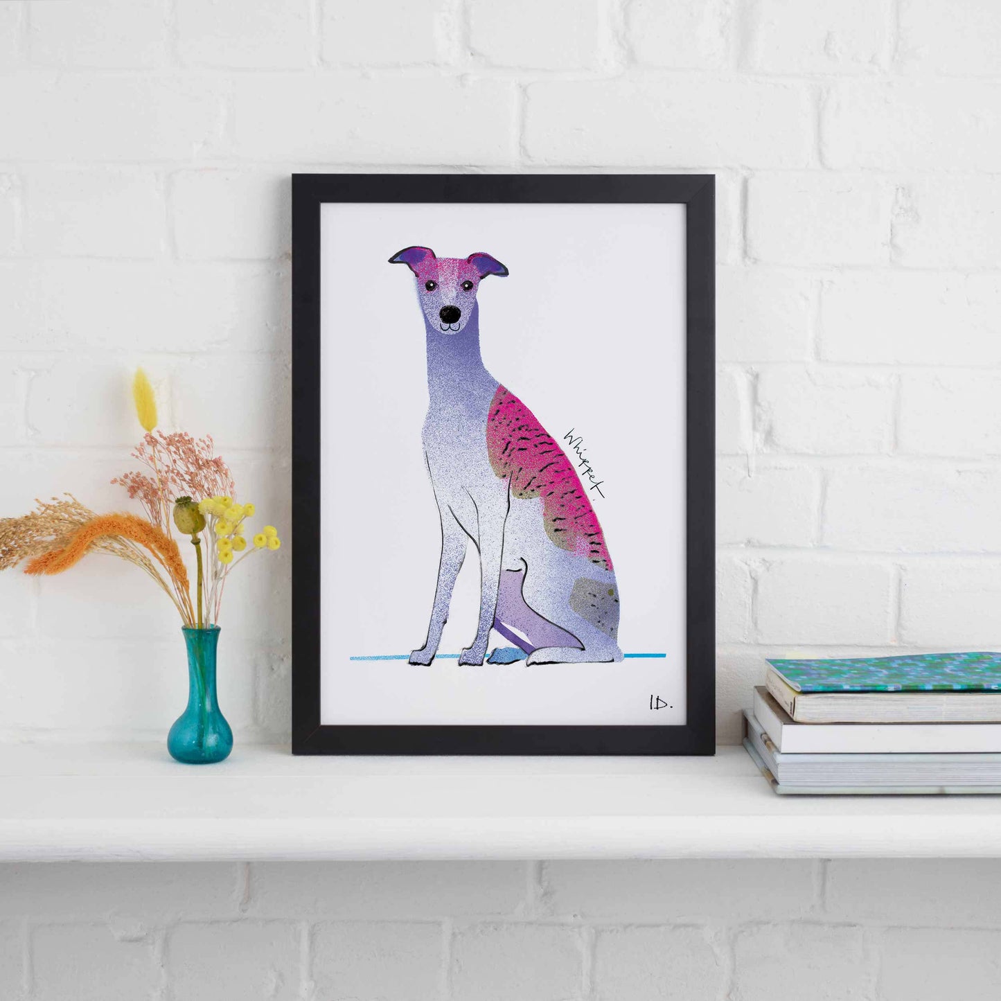 Whippet Print