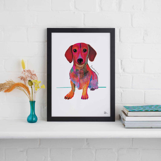 Dachshund Print