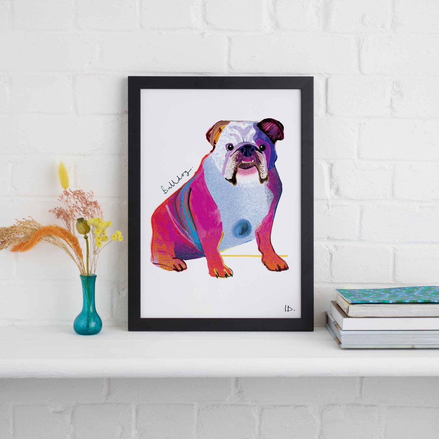 Bulldog Print