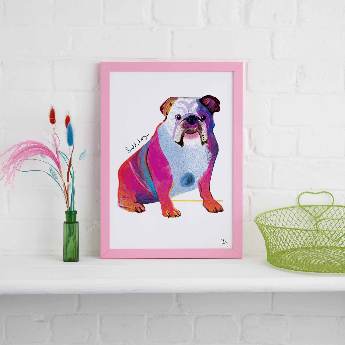 Bulldog Print