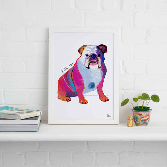 Bulldog Print