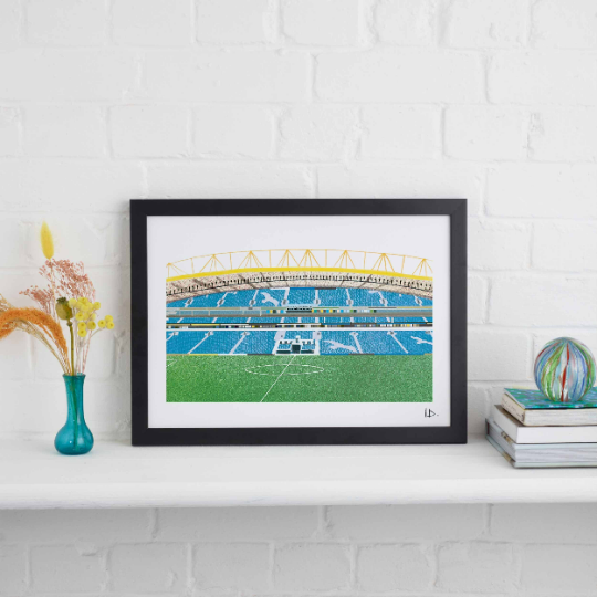 AMEX STADIUM BRIGHTON PRINT