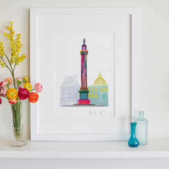 GREYS MONUMENT NEWCASTLE PRINT