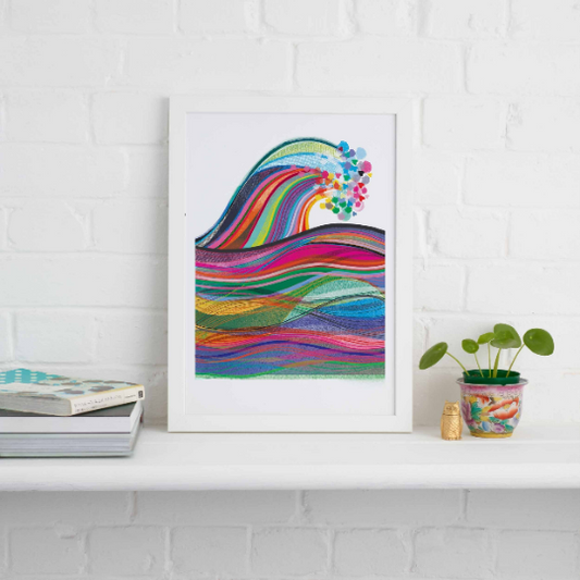WAVE OF LOVE PRINT