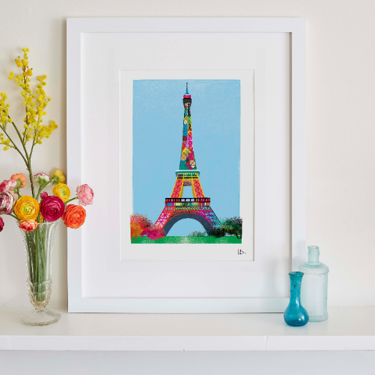 THE EIFFEL TOWER PRINT