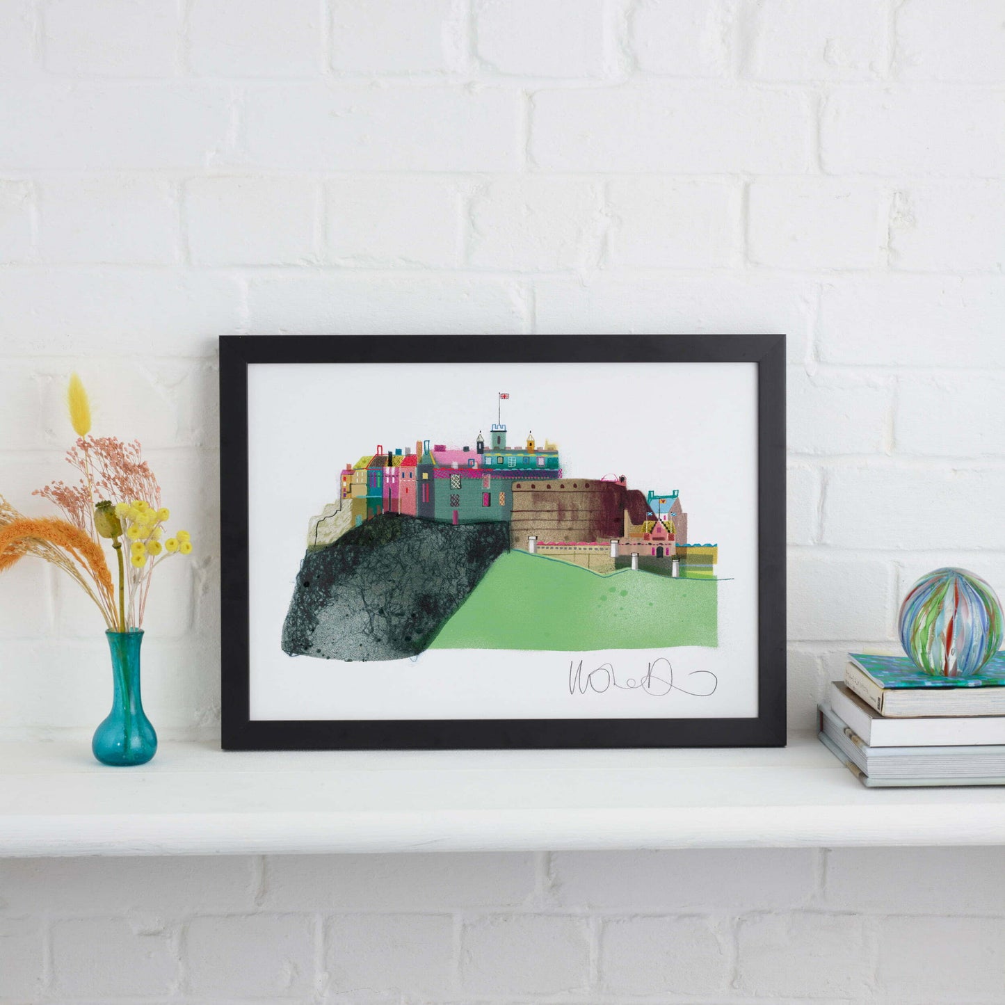 EDINBURGH CASTLE PRINT