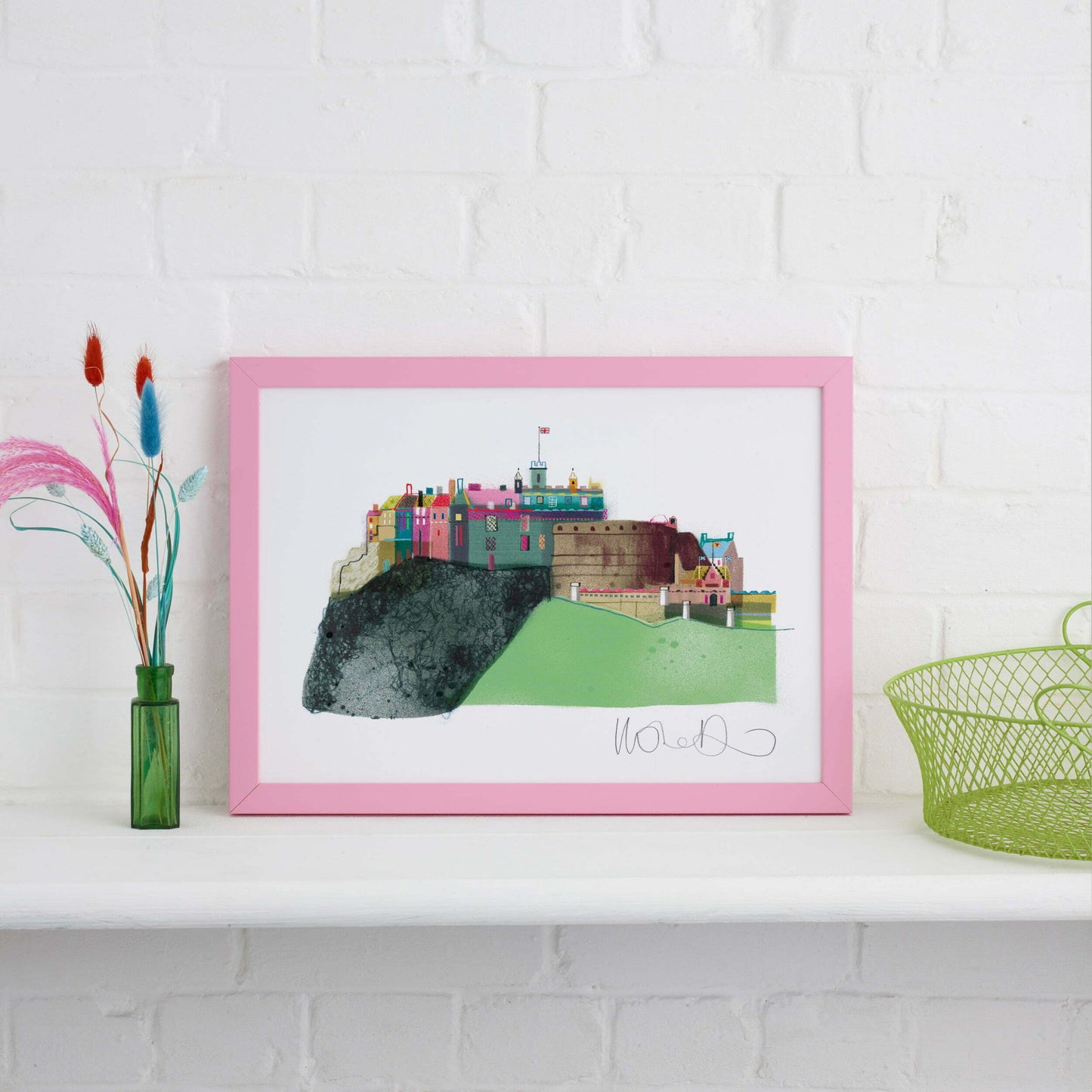 EDINBURGH CASTLE PRINT