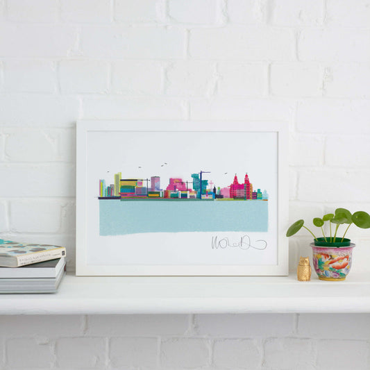 LIVERPOOL SKYLINE PRINT