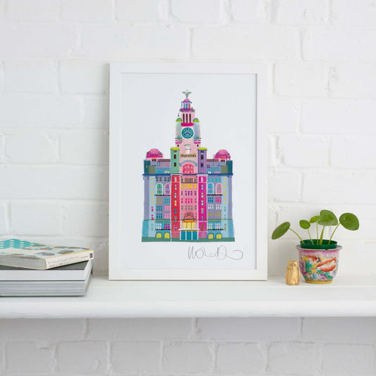 LIVER BUILDING PRINT