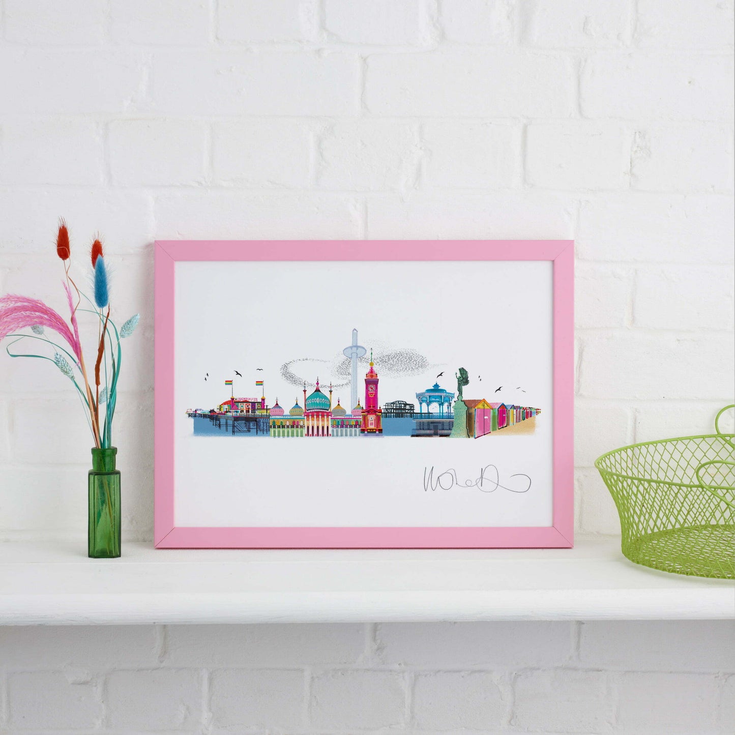 BEAUTIFUL BRIGHTON SKYLINE PRINT