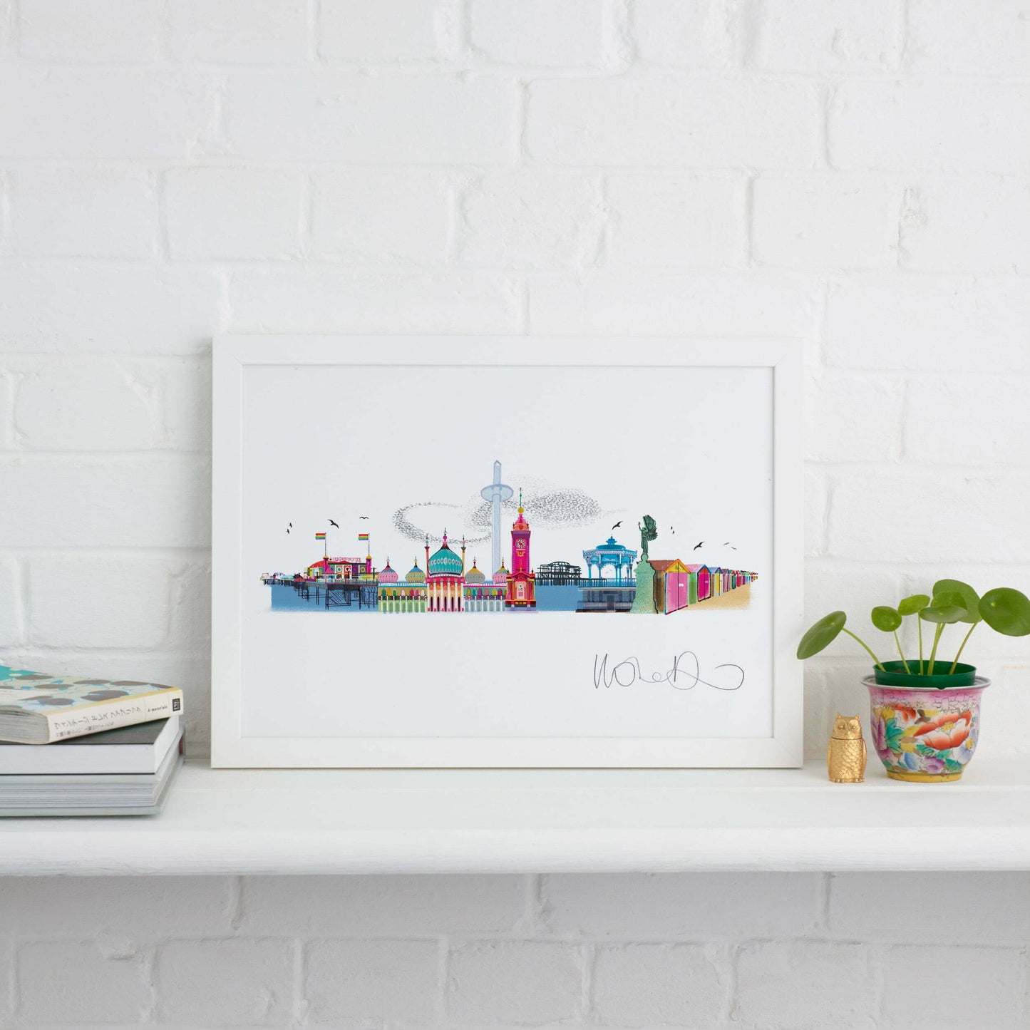 BEAUTIFUL BRIGHTON SKYLINE PRINT