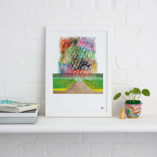 THE HIVE KEW GARDENS PRINT