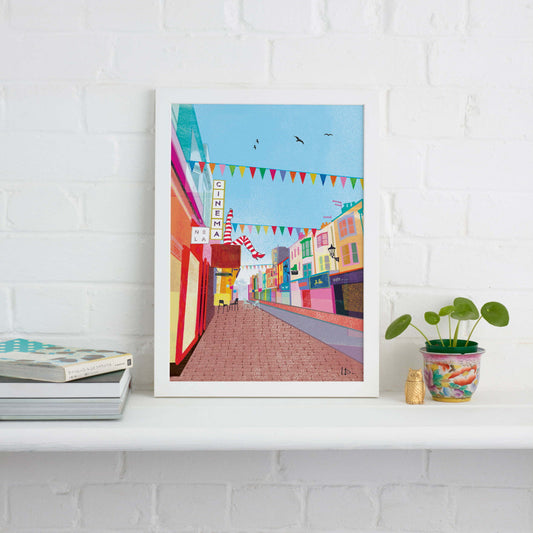 GARDNER STREET BRIGHTON PRINT