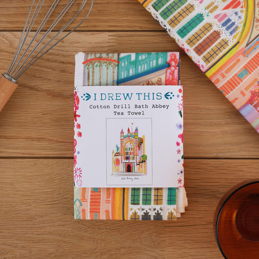 BATH ABBEY TEA TOWEL, LMTTWL249