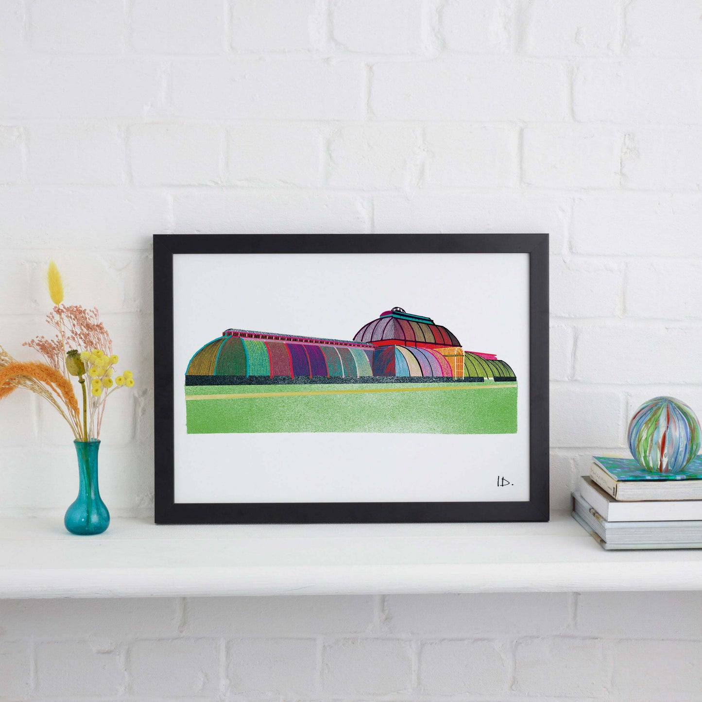 PALM HOUSE KEW GARDENS PRINT