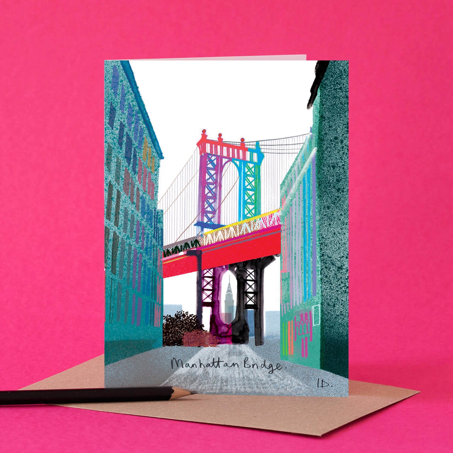 MANHATTAN BRIDGE CARD