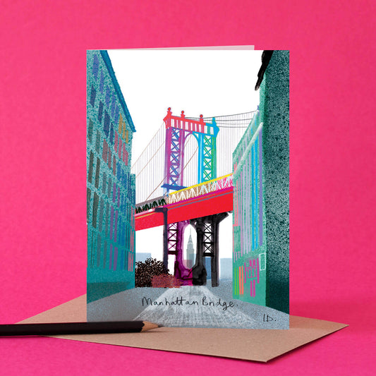 MANHATTAN BRIDGE CARD