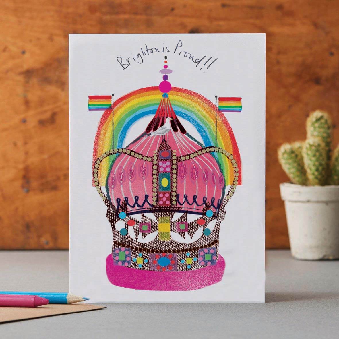 BRIGHTON PRIDE CARD