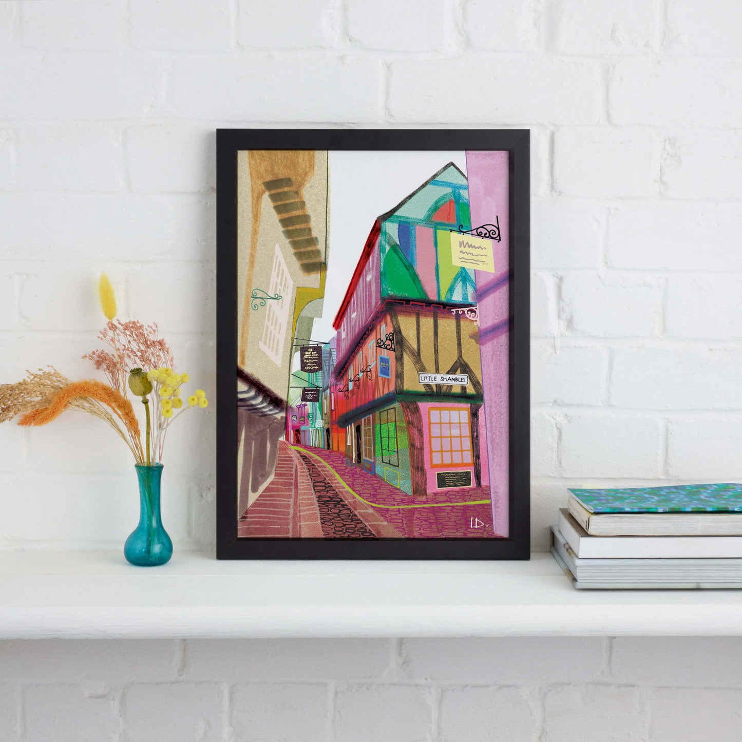 THE SHAMBLES YORK PRINT