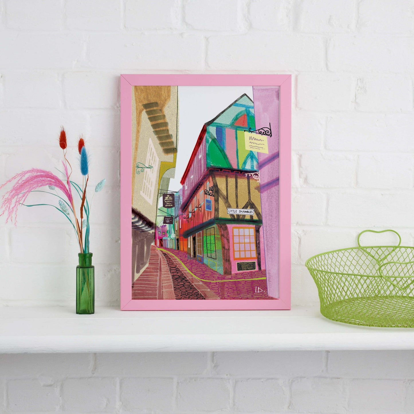 THE SHAMBLES YORK PRINT