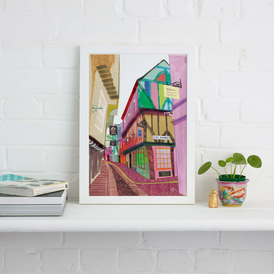 THE SHAMBLES YORK PRINT
