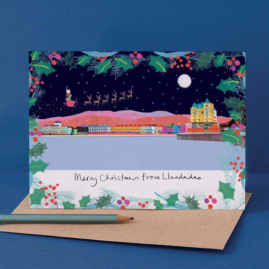 LLANDUDNO CHRISTMAS CARD