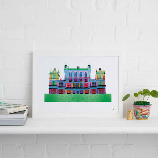 WOLLATON HALL, NOTTINGHAM PRINT