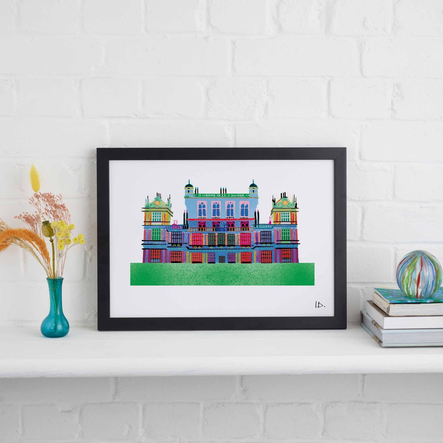 WOLLATON HALL, NOTTINGHAM PRINT