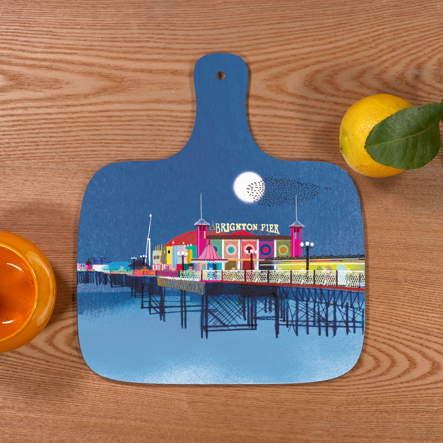 Palace Pier at Night Chopping Board, BCHOP008