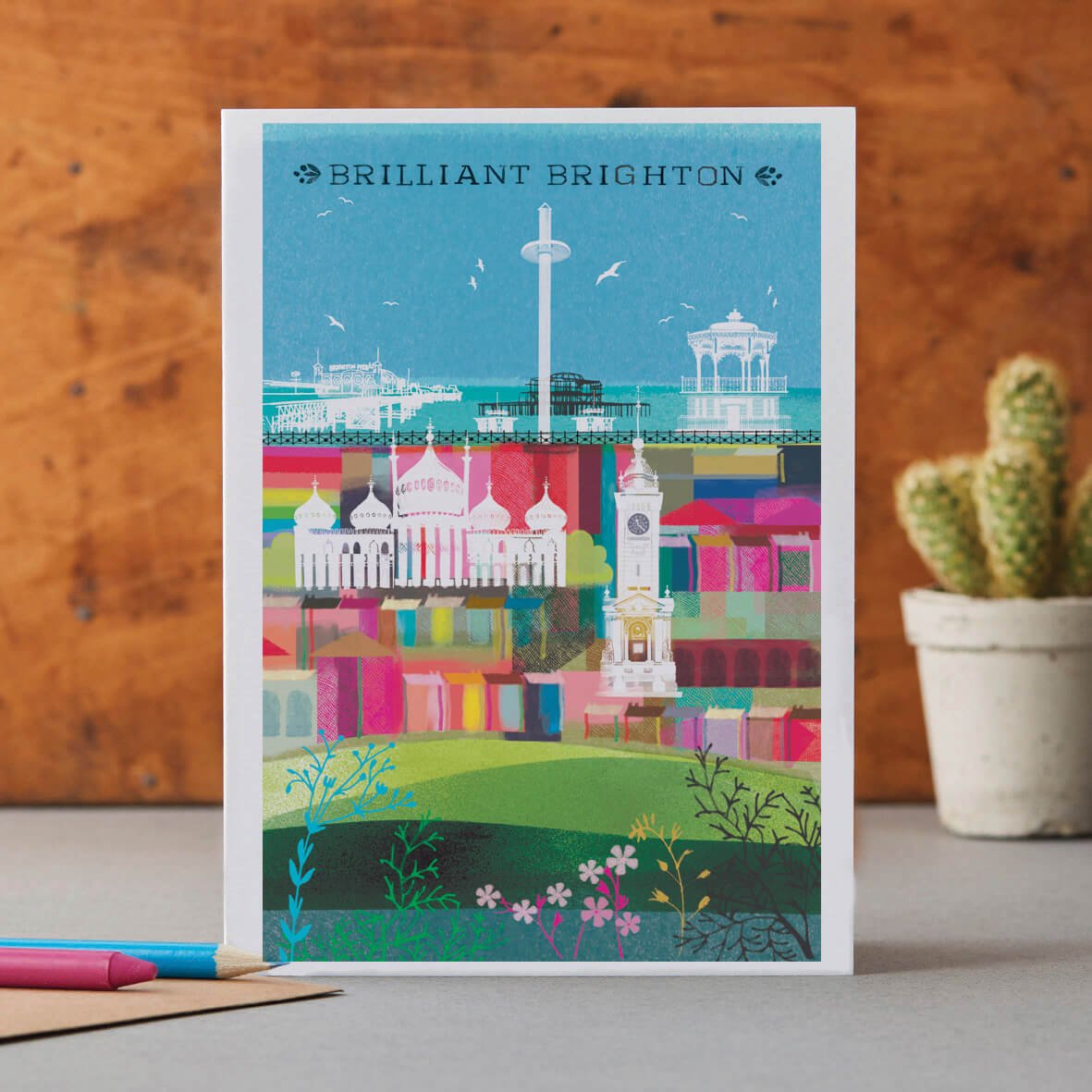 BRILLIANT BRIGHTON CARD