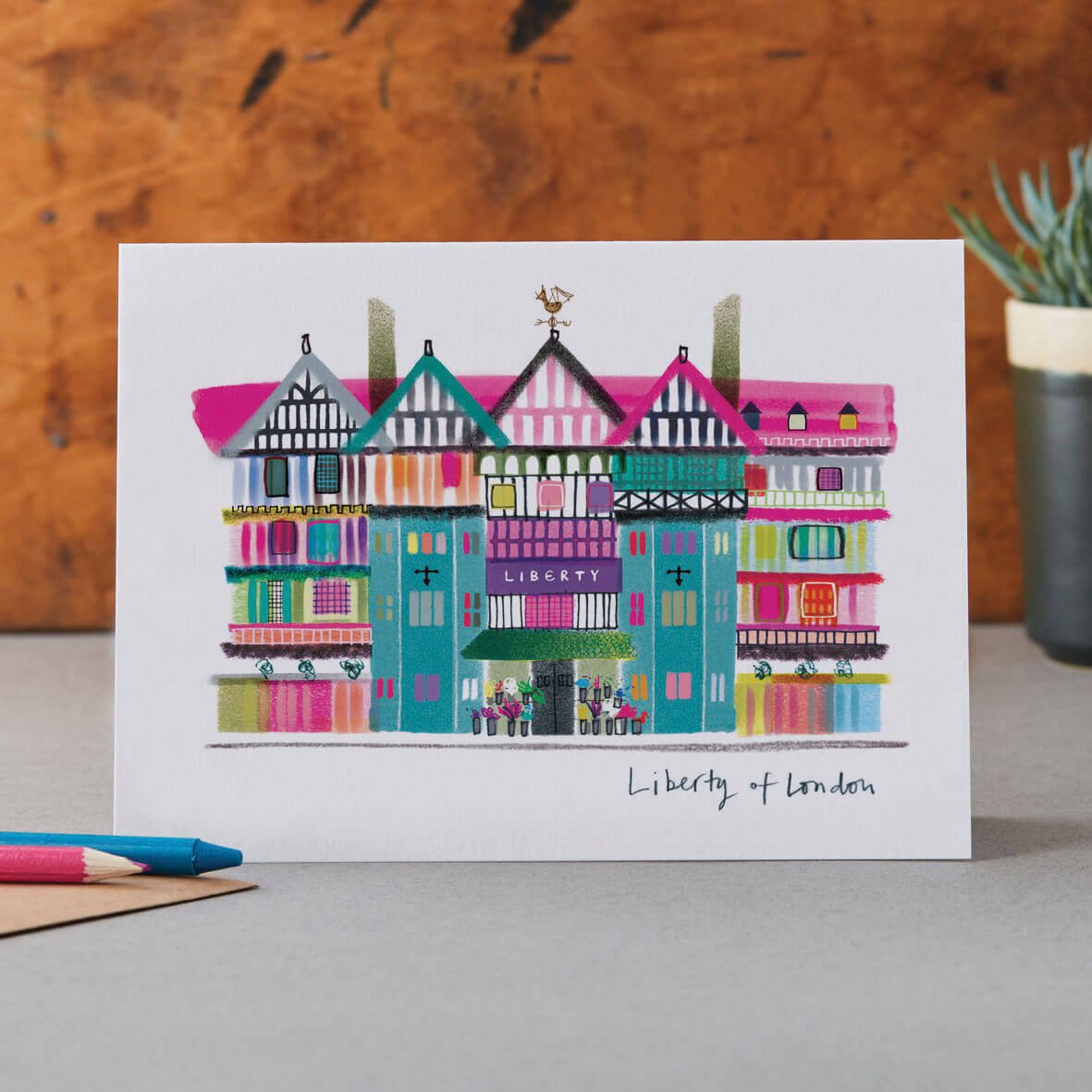 LIBERTY OF LONDON CARD