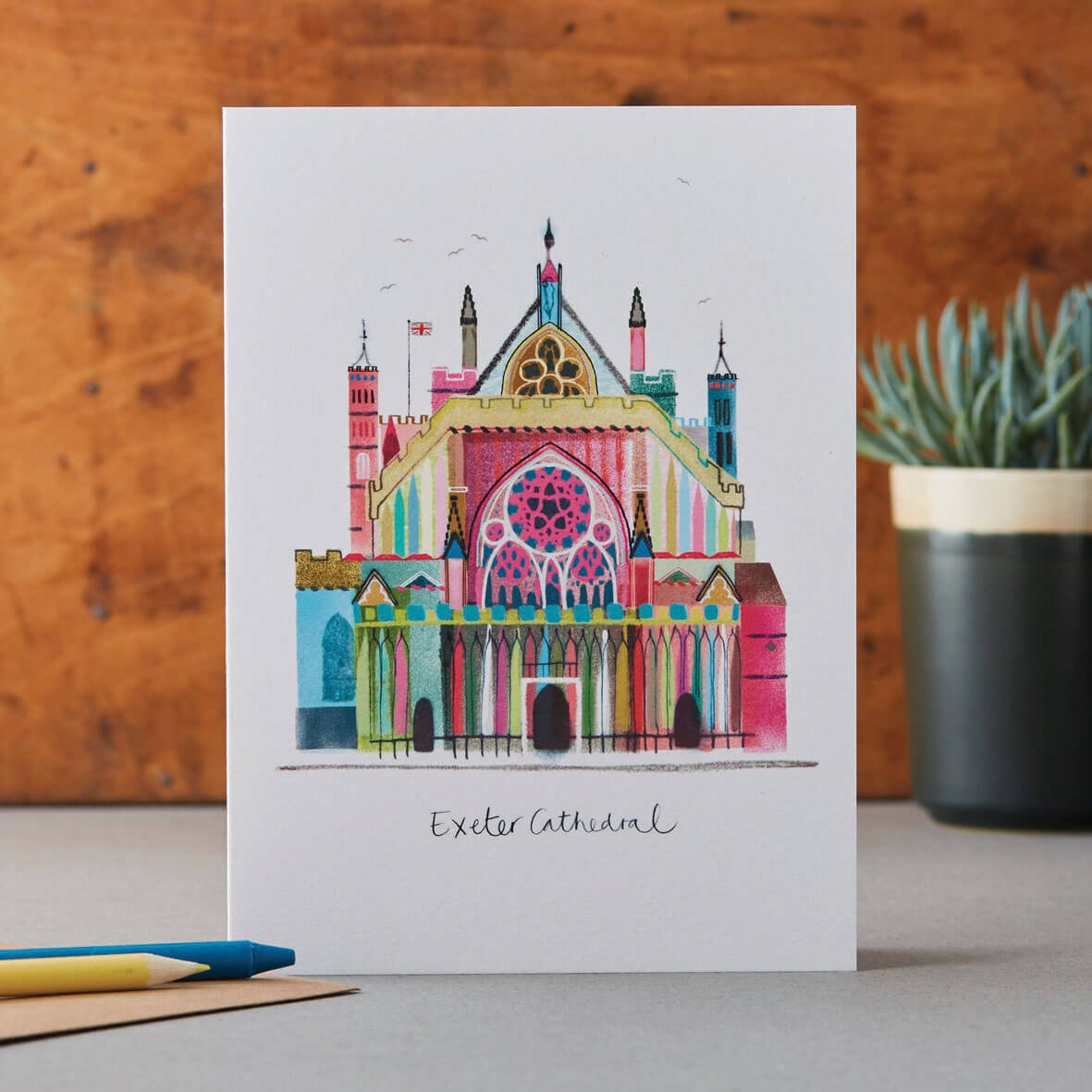 EXETER CATHEDRAL CARD