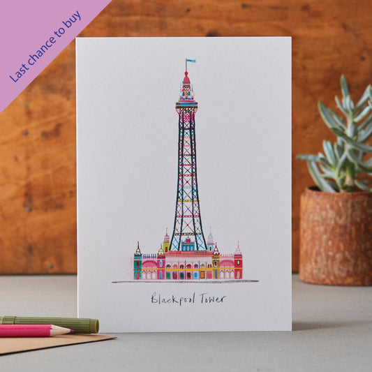 BLACKPOOL TOWER CARD