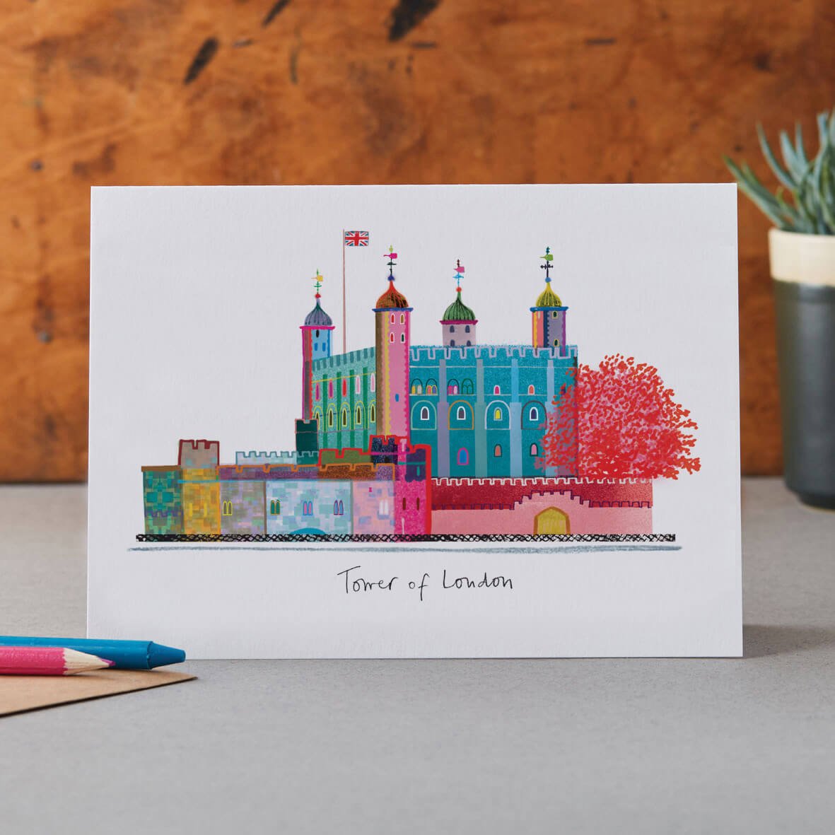 TOWER OF LONDON CARD