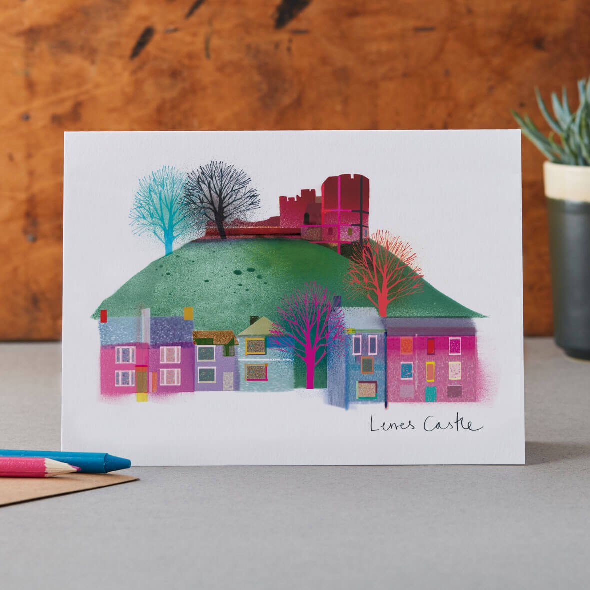 LEWES CASTLE CARD