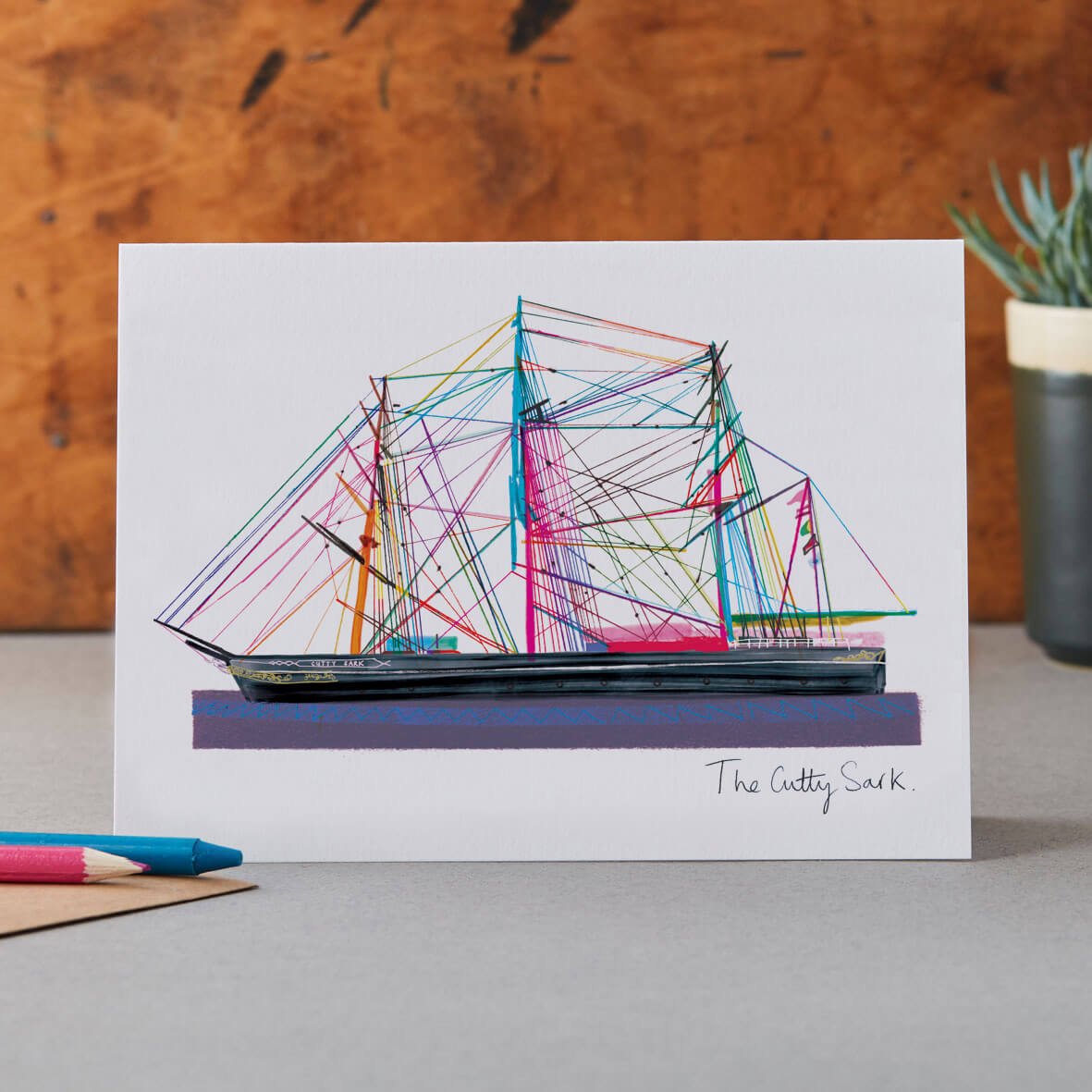 THE CUTTY SARK CARD