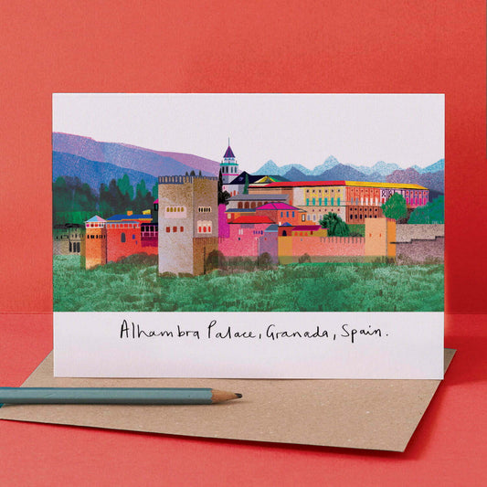 ALHAMBRA PALACE, SPAIN CARD
