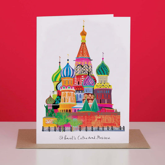 ST BASILS CATHEDRAL CARD