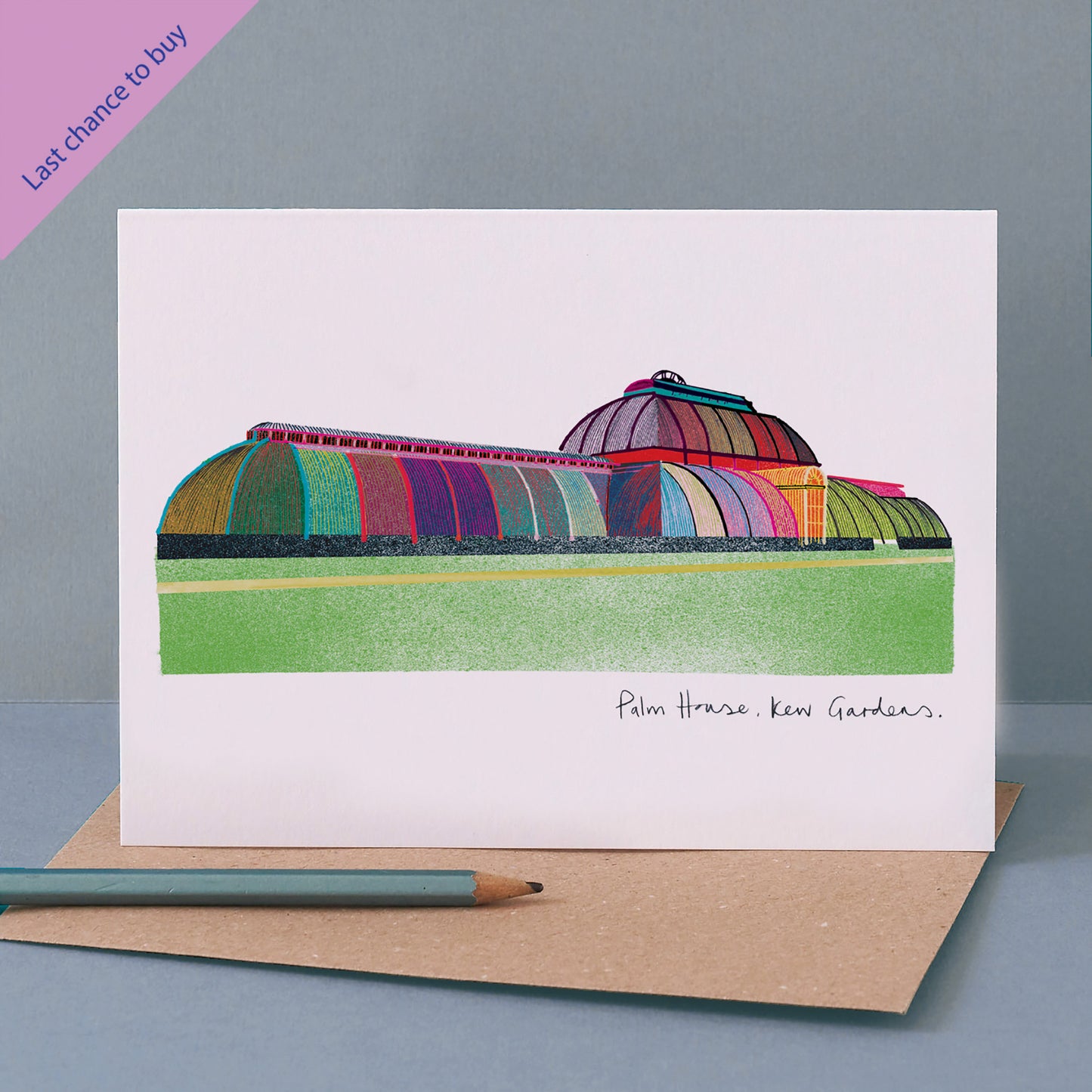 PALM HOUSE KEW GARDENS LONDON CARD