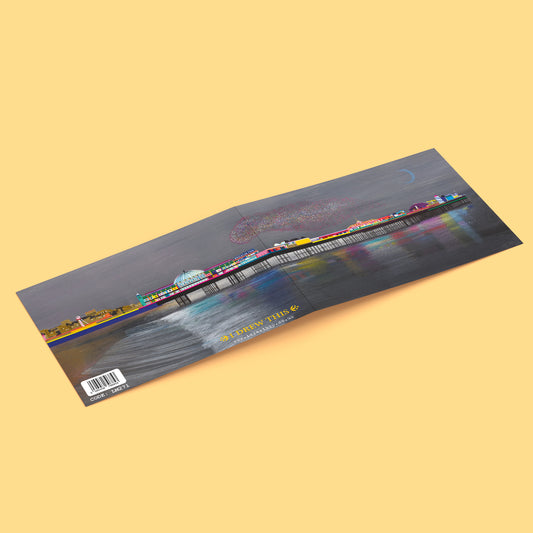 Grey Day Palace Pier Card, LM271
