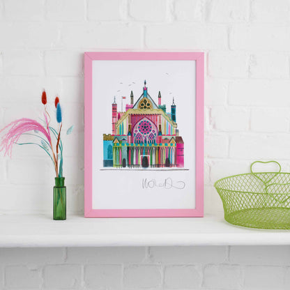 EXETER CATHEDRAL PRINT
