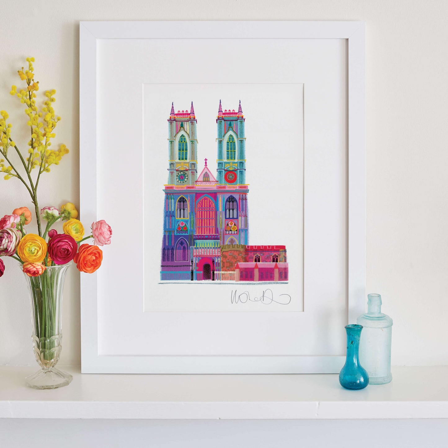 WESTMINSTER ABBEY PRINT