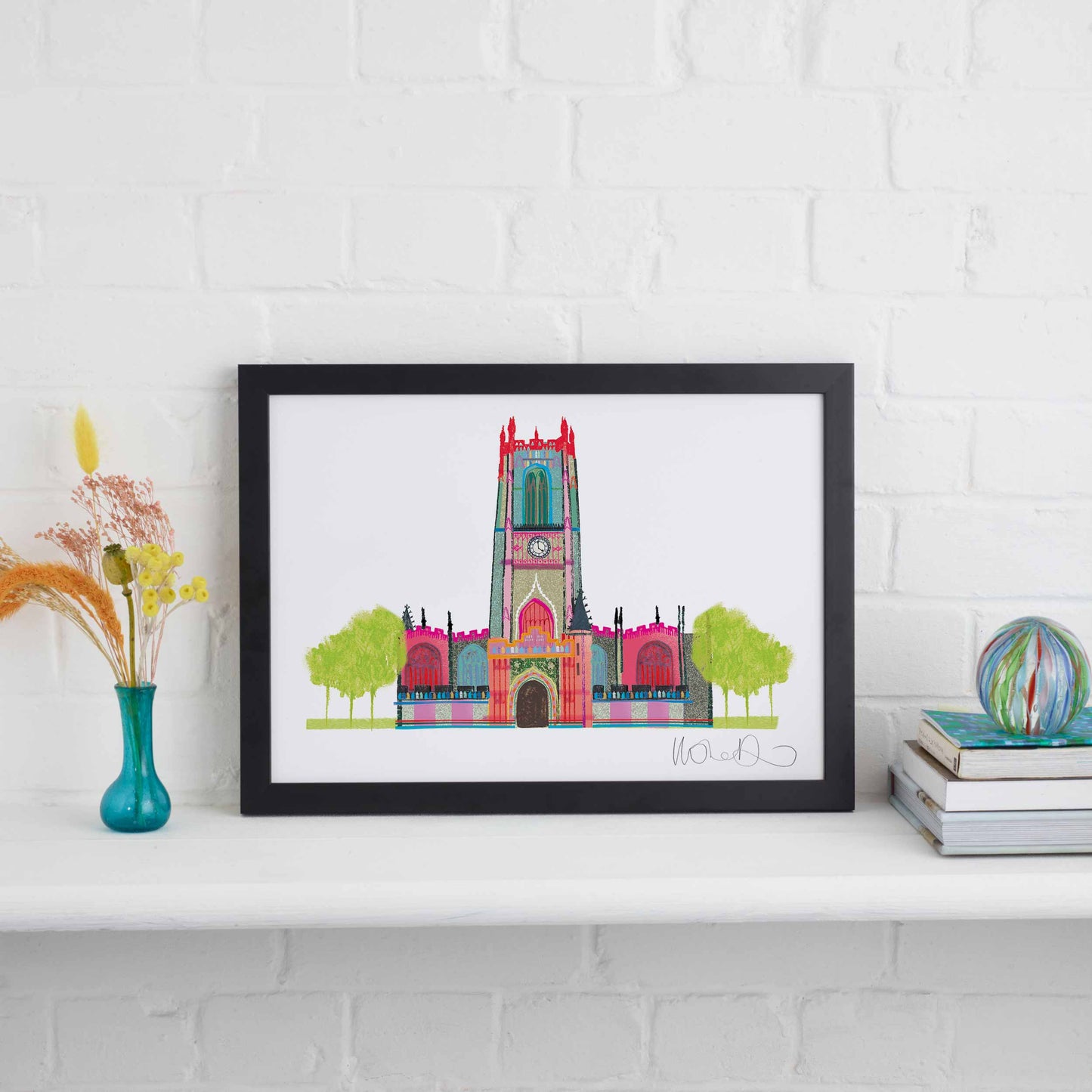 MANCHESTER CATHEDRAL PRINT