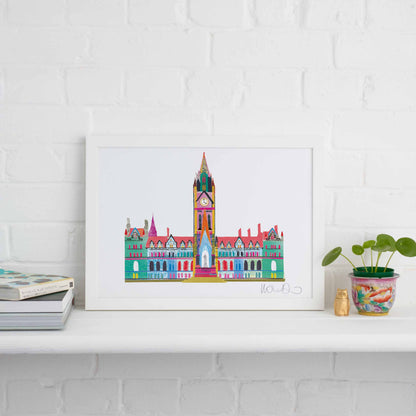 MANCHESTER TOWN HALL PRINT