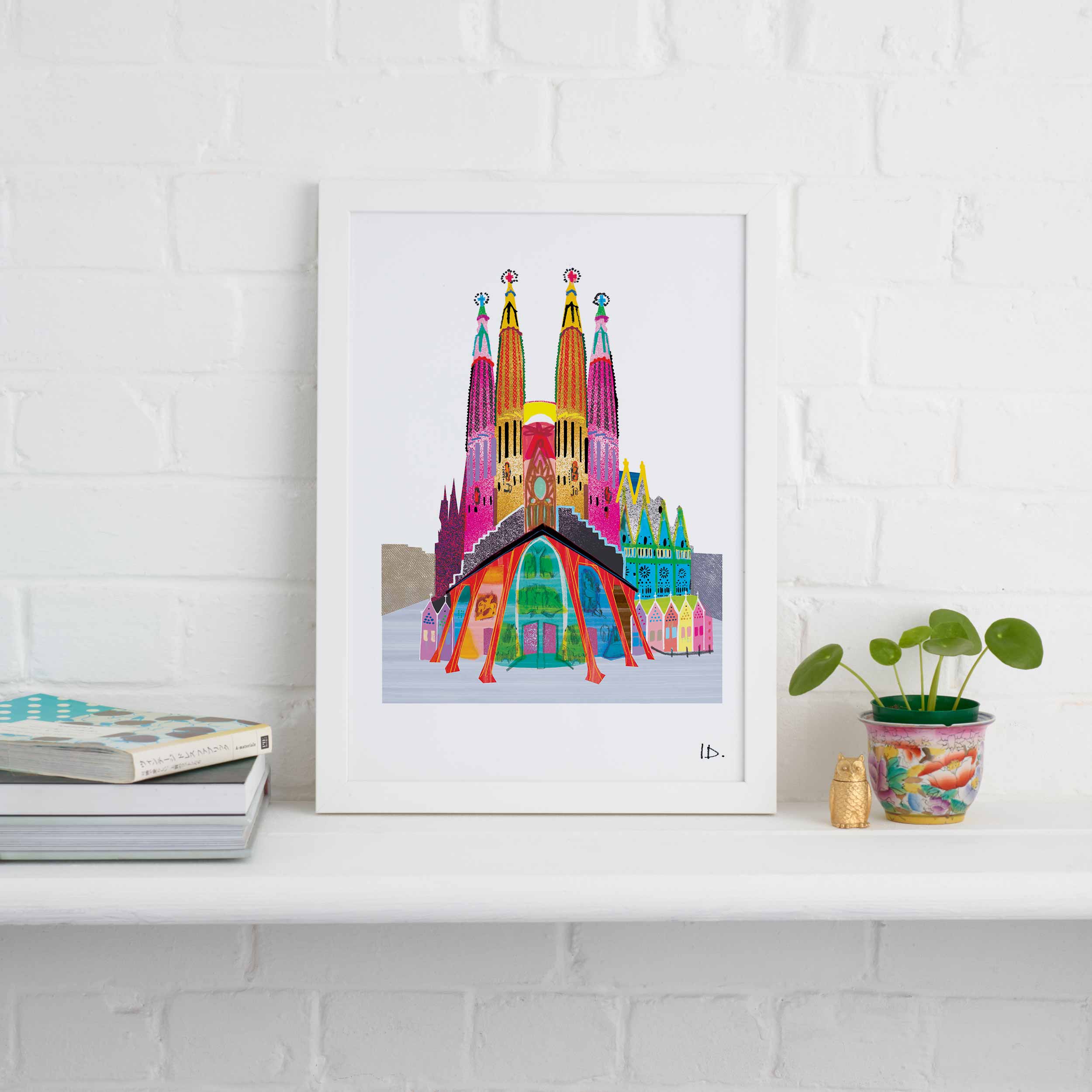 LA SAGRADA FAMILIA PRINT – idrewthis.co.uk