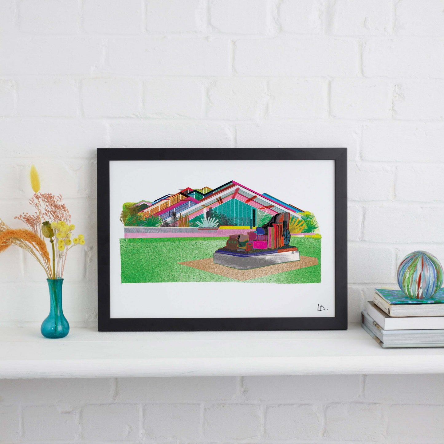 THE PRINCESS OF WALES CONSERVATORY PRINT