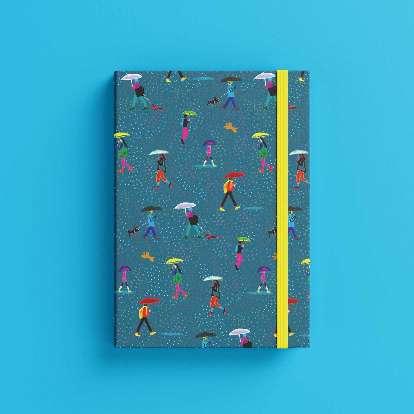 Rain, Rain Go Away A5 Soft Cover Notebook