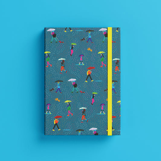 Rain, Rain Go Away A5 Soft Cover Notebook