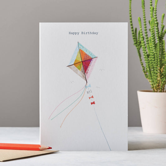 HAPPY BIRTHDAY KITE CARD